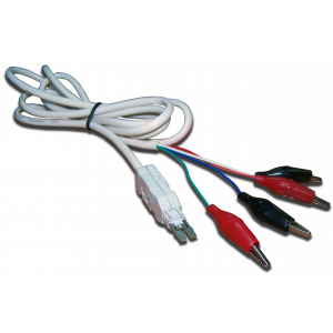 Шнур тестовый для плинтов, 4-х полюсный LSA/Крокодил, 1,5м